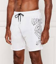 Load image into Gallery viewer, Philipp Plein PB25MBL01-01WHITE "Graffiti" Men's White Swimsuit