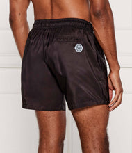 Load image into Gallery viewer, Philipp Plein PB25MBM02-02BLACK "3D" Men's Black Swimsuit