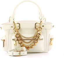 Load image into Gallery viewer, Love Moschino JC4288PP0GKT0100 White Handbag with Chains