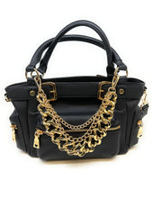 Load image into Gallery viewer, Love Moschino JC4288PP0GKT0000 Black Handbag with Chains