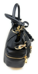 Love Moschino JC4288PP0GKT0000 Black Handbag with Chains