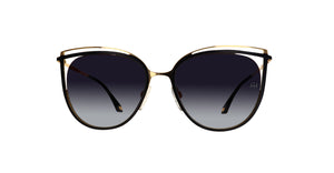 Ana Hickmann AH3237-09A-54 Women's Sunglasses Black Gold