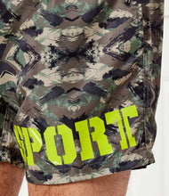 Load image into Gallery viewer, Plein Sport PS25MBM09-0550MILITARY &quot;New Camo&quot;  Men&#39;s Camo Swimsuit