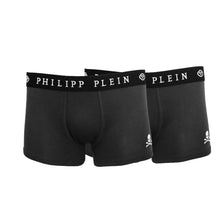 Load image into Gallery viewer, Philipp Plein Men Boxers Bipack (set of 2) Black UUPB01-99
