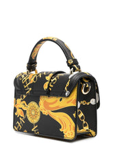 Load image into Gallery viewer, Versace Jeans Couture Crossbody Bag Black Baroque Style