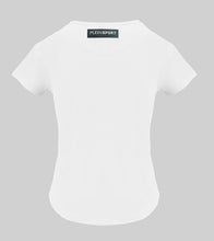 Load image into Gallery viewer, Plein Sport DTPS3013-01 White Cotton T-shirt