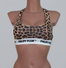 Load image into Gallery viewer, Philipp Plein DUPT2112 Bra set of 2 Womens Underwear Leopard