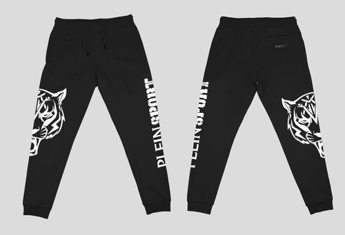 Plein Sport PFPS1411-98 Black Pants with Logo