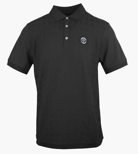 Plein Sport PIPS0699 Men's Knitted Polo Black