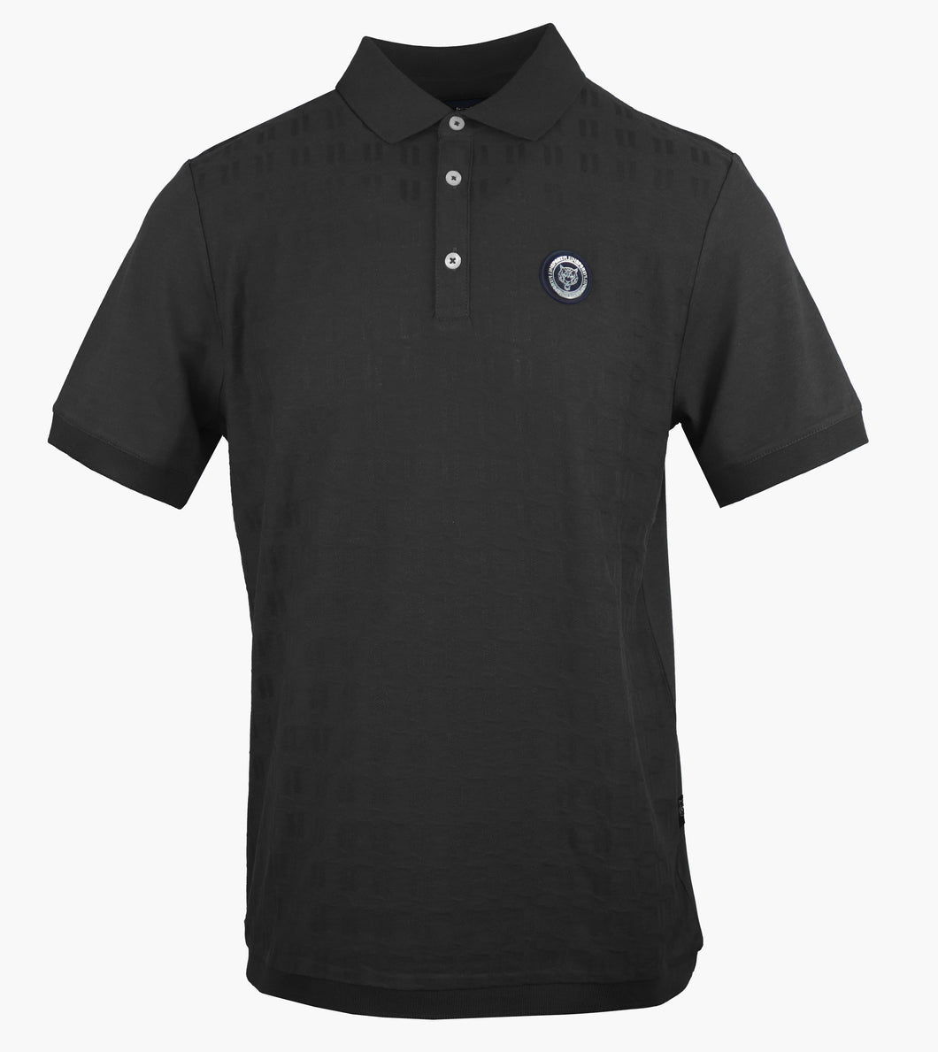 Plein Sport PIPS0699 Men's Knitted Polo Black