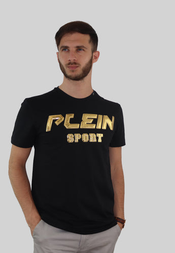 Plein Sport TIPS109IT-99 Men's T-shirt Black