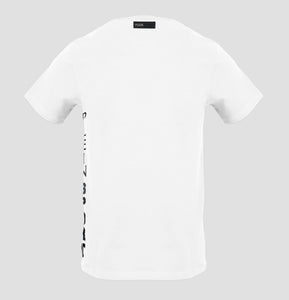 Plein Sport TIPS40101 Men's White T-shirt with Logo