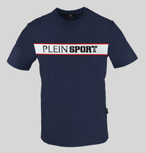 Load image into Gallery viewer, Plein Sport TIPS405-85 NAVY Men&#39;s T-shirt with Logo