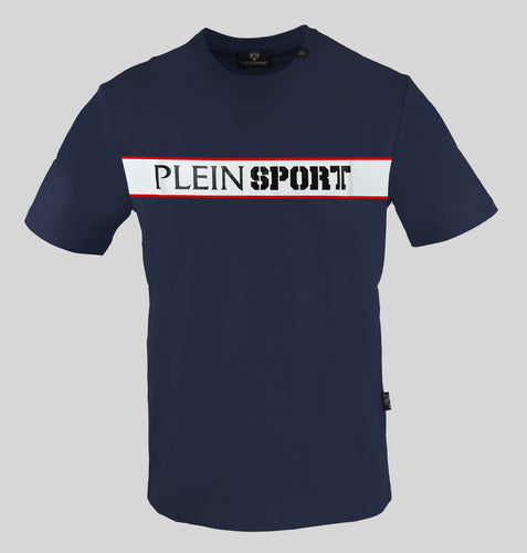 Plein Sport TIPS405-85 NAVY Men's T-shirt with Logo