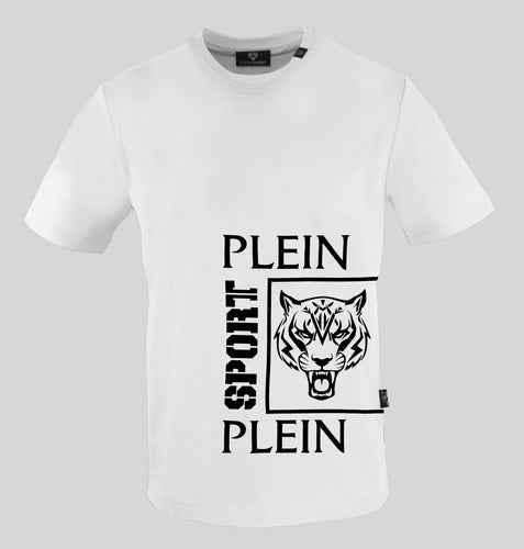 Plein Sport TIPS406-01 Mens T-shirt White