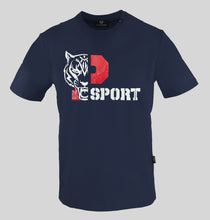Load image into Gallery viewer, Plein Sport TIPS410-85 Mens T-shirt Navy Blue