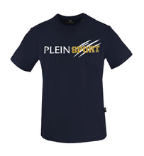 Load image into Gallery viewer, Plein Sport TIPS552985 Men&#39;s Navy Blue T-shirt