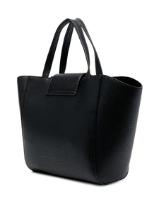 Versace Jeans Couture 75VA4BB5_ZS413_899 Black Handbag with Silver Logo