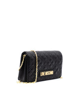 Load image into Gallery viewer, Love Moschino JC4079PP1HLA0000 Quilted Black Crossbody Bag