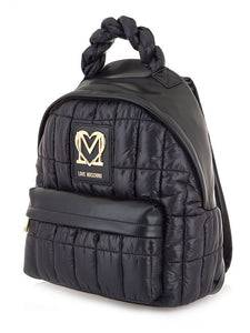 Love Moschino JC4139PP1HLJ100A Black Nylon Large Backpack