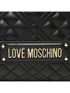 Love Moschino JC4065PP1HLA0000 Black Quilted Small Tote Bag