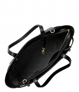 Michael Kors 35S2GNMT3L_BLACK Saffiano Leather Tote Bag