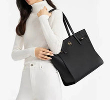 Load image into Gallery viewer, Michael Kors 35S2GNMT3L_BLACK Saffiano Leather Tote Bag