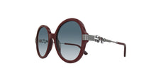 Load image into Gallery viewer, JIMMY CHOO &quot;ADRIA&quot; Women&#39;s Sunglasses Round Burgundy Large