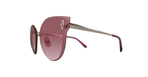 SWAROVSKI SK0158-32S-61 Womens Sunglasses Gold Cat Eye Bordeaux
