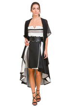 Load image into Gallery viewer, CHRISTINA GAVIOLI Womens Dress Multicolor Striped Size M