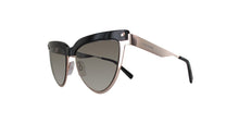 Load image into Gallery viewer, DSQUARED DQ0302-28B-53 Womens Sunglasses Cat Eye Rose Gold Black