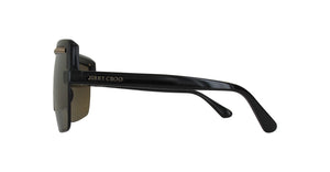 JIMMY CHOO "POSE" Women's Sunglasses Large Black Square