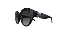 Load image into Gallery viewer, SWAROVSKI SK0140-01B-52 Womens Sunglasses Black Oval