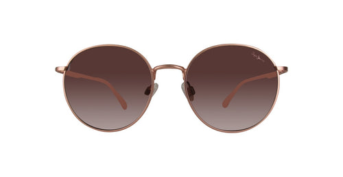 PEPE JEANS Womens Sunglasses PJ5159 C5 Copper Round Mirror