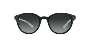 Le Coq Sportif LCS6002 Mens Sunglasses Black Round Classic