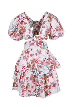 Load image into Gallery viewer, Vanessa Scott Mini Cotton Floral Dress
