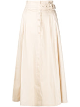 Load image into Gallery viewer, PATRIZIA PEPE Long Belted Skirt Beige