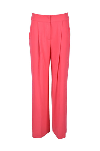 Patrizia Pepe Woman's Relaxed Fit Trousers Granadine Red