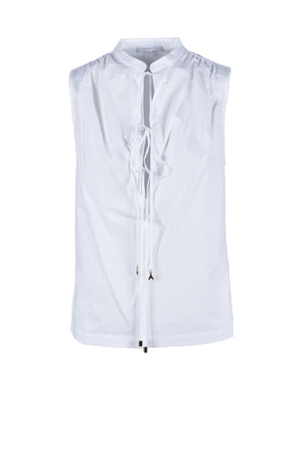 Patrizia Pepe White Cotton Shirt