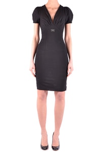 ELISABETTA FRANCHI Black Dress Fall / Winter Size 40