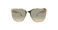 Load image into Gallery viewer, JIMMY CHOO Womens Sunglasses KEIRA S-FPB-57 Gold and Black Havana