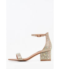 Load image into Gallery viewer, Steve Madden &quot;Irenee-G&quot; Nude Multi Heels Studded