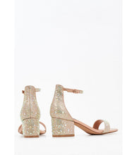 Load image into Gallery viewer, Steve Madden &quot;Irenee-G&quot; Nude Multi Heels Studded