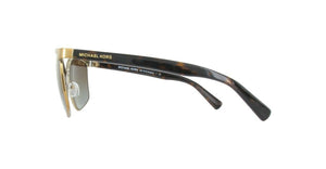 MICHAEL KORS Women's Sunglasses MK1018-1145T5-56 Gold Dark Tortoise
