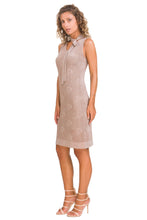 Load image into Gallery viewer, CHRISTINA GAVIOLI Womens Dress Marrone Slip on Sleeveless V-Neck