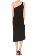 Load image into Gallery viewer, PINKO Women&#39;s Dress Size XS Black IT 38 Long Sleeveless