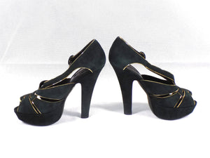 DOLCE & GABBANA Womens Pumps Sandals Green Size 39