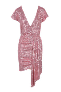 PATRIZIA PEPE "Shiny Pink" Cocktail Dress