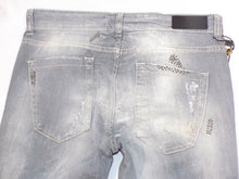 Load image into Gallery viewer, Relish Womens Jeans Gray Black Dentelle Ripped  Size S