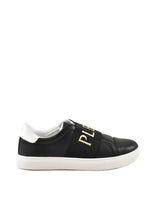 Load image into Gallery viewer, Plein Sport Women&#39;s Slip-On Sneakers DISP708 Black with Logo